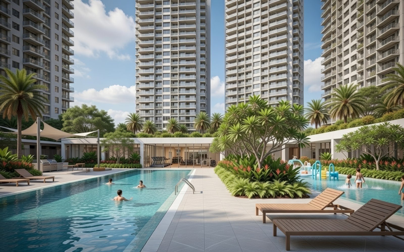 Chuan Grove Pool Deck Facilities Podium